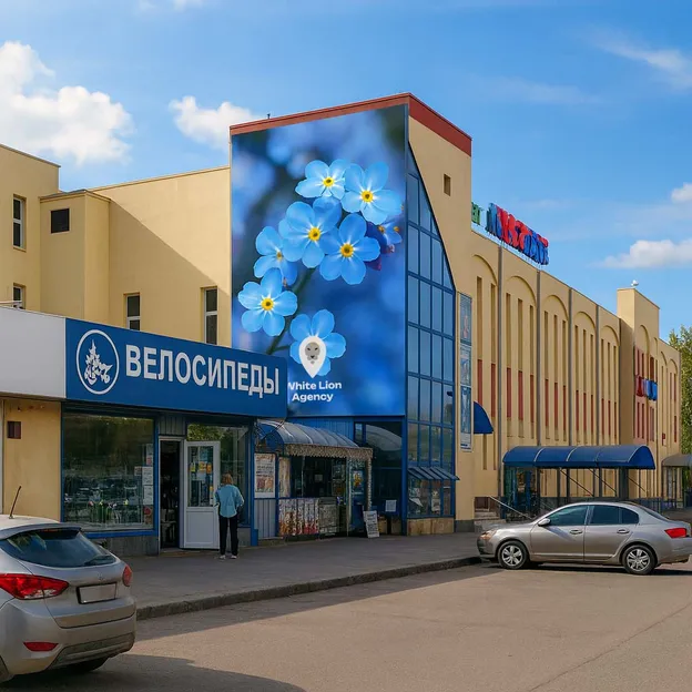 Медиафасад на КрасТЭЦ (сторона Б) по адресупр-т им. Газеты Красноярский Рабочий, 16, Красноярск