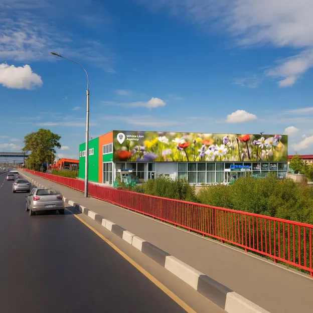 Медиафасад  (сторона А) по адресуш. Космонавтов, 244Б, Пермь